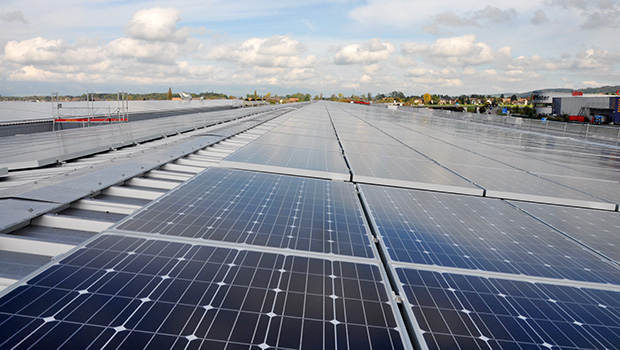 Uebersicht Photovoltaik Anlage
